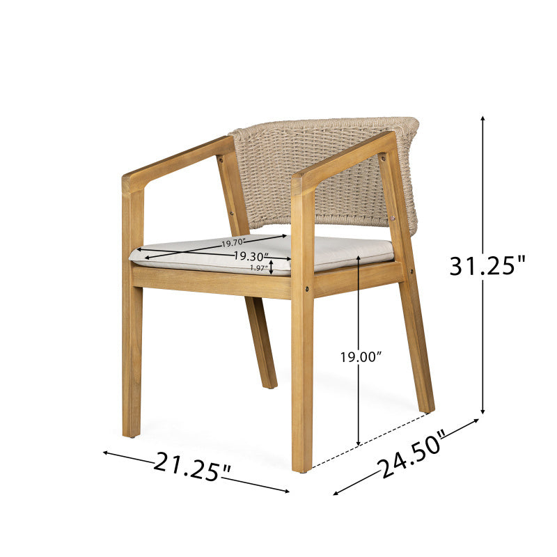 Elegant Outdoor Dining Set for Stylish Gatherings and Entertaining