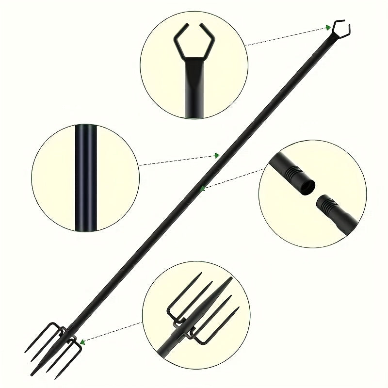 Adjustable Heavy Duty Outdoor String Light Pole For Patio