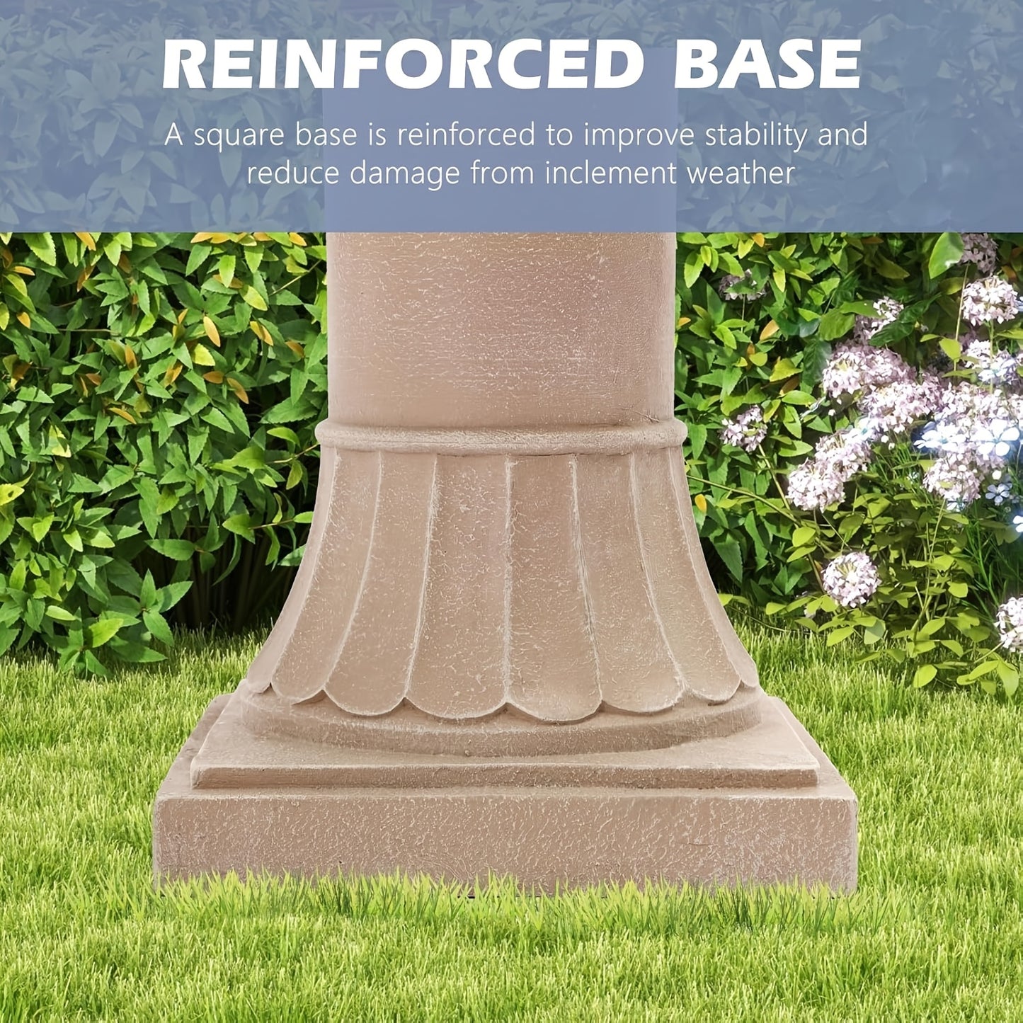 Elegant Outdoor Pineapple Italian Cascading Garden Fountain
