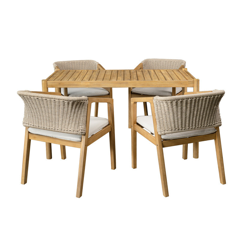 Elegant Outdoor Dining Set for Stylish Gatherings and Entertaining
