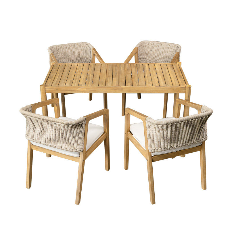 Elegant Outdoor Dining Set for Stylish Gatherings and Entertaining